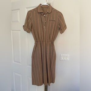 Vintage button dress